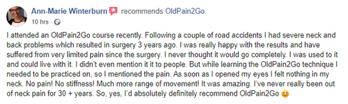 Testimonial - Ann-Marie Winterburn