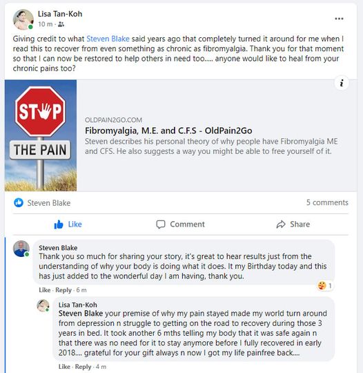 Fibro Testimonial