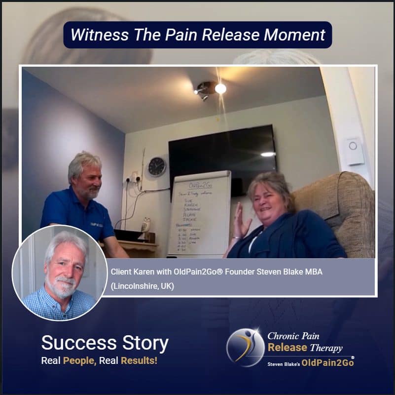 Witness the Pain Release Moment