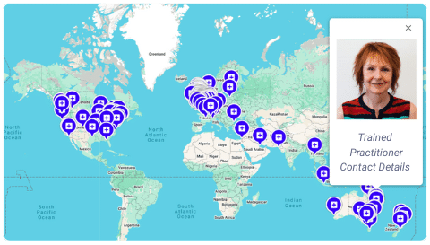 Online Map Directory of Certified Practitioners